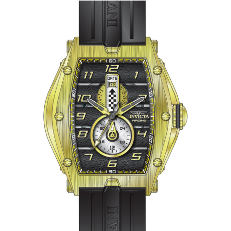 Invicta Invicta Racing GMT Quartz Black Dial Men's Watch 47386 - The Watches Men & Co