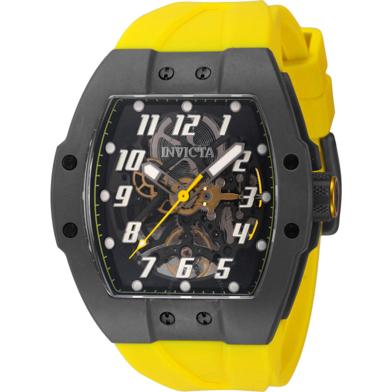 Invicta JM Correa Titanium Automatic Black Dial Men's Watch 44401 - The Watches Men & Co