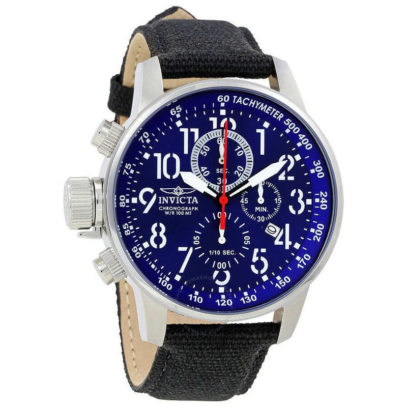 Invicta Lefty Force Chronograph Blue Dial Men's Watch 1513 - The Watches Men & Co