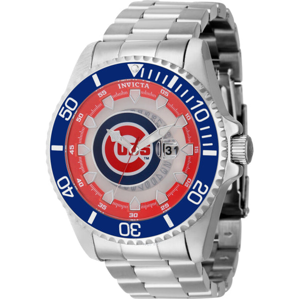 Invicta MLB Chicago Cubs Quartz Men's Watch 43458 - The Watches Men & Co