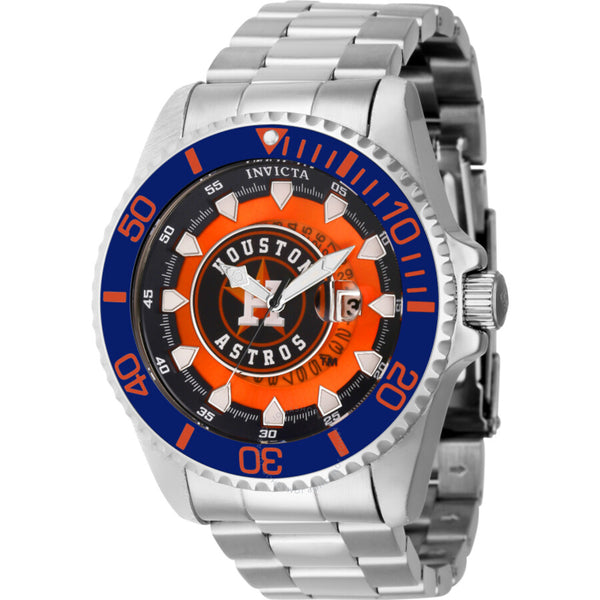 Invicta MLB Houston Astros Quartz Men's Watch 43464 - The Watches Men & Co