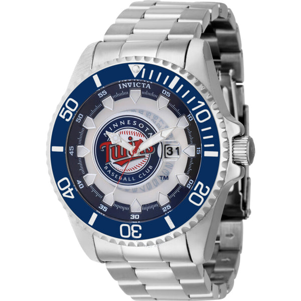 Invicta MLB Minnesota Twins Quartz Men's Watch 43470 - The Watches Men & Co