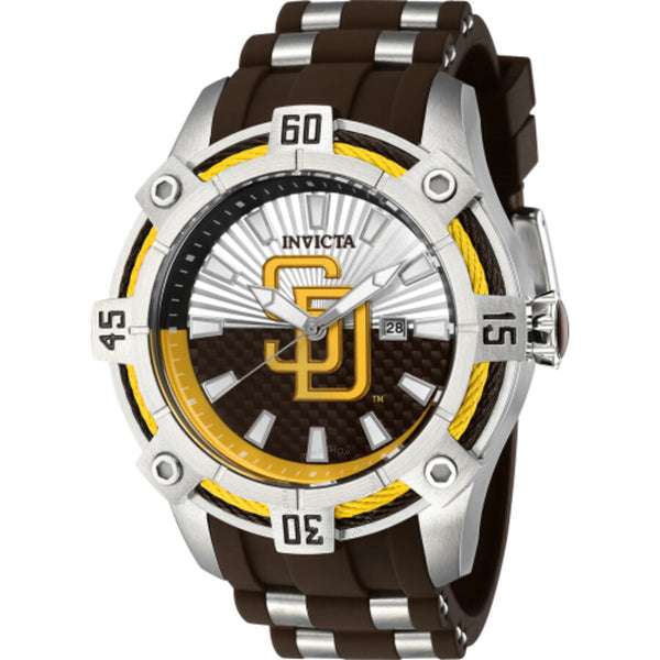 Invicta MLB San Diego Padres Quartz Men's Watch 43292 - The Watches Men & Co