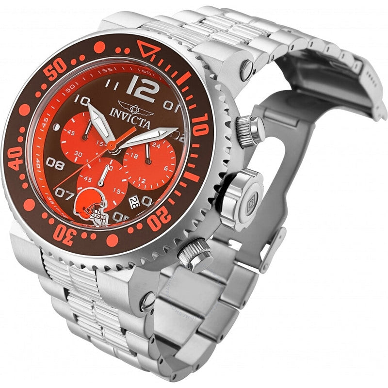 Invicta NFL Cleveland Browns Chronograph Quartz Men's Watch 30262 - The Watches Men & Co #2