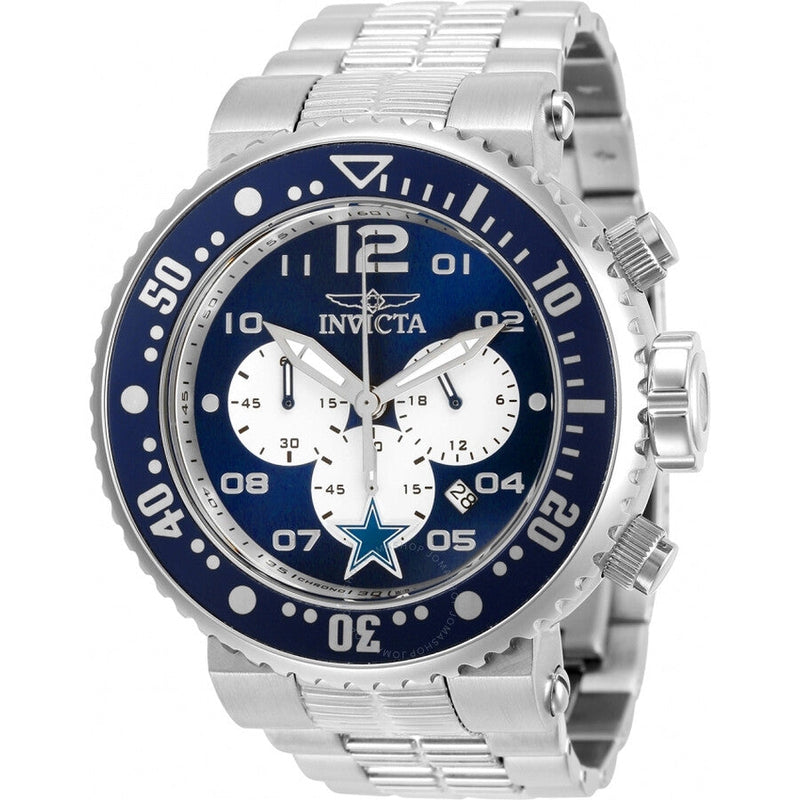 Invicta NFL Dallas Cowboys Chronograph Quartz Men's Watch 30263 - The Watches Men & Co