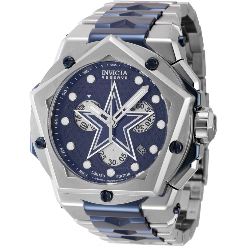 Invicta Nfl Dallas Cowboys Chronograph Quartz Men's Watch 44493 - The Watches Men & Co