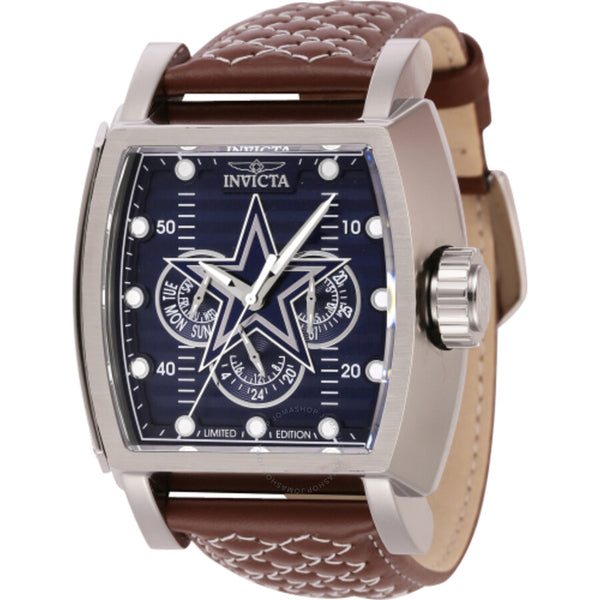 Invicta NFL Dallas Cowboys GMT Quartz Men's Watch 45076 - The Watches Men & Co