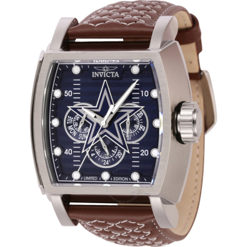Invicta NFL Dallas Cowboys GMT Quartz Men's Watch 45076 - The Watches Men & Co