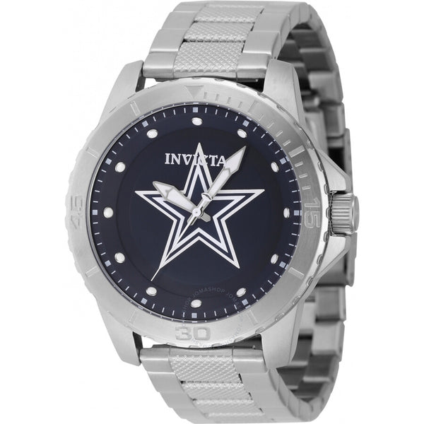 Invicta Nfl Dallas Cowboys Quartz Blue Dial Men's Watch 48083 - The Watches Men & Co