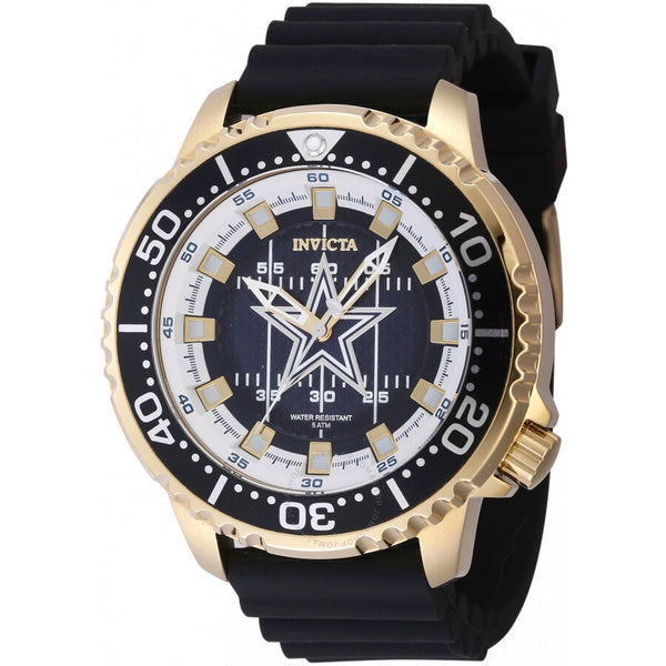 Invicta Nfl Dallas Cowboys Quartz Blue Dial Men's Watch 48106 - The Watches Men & Co