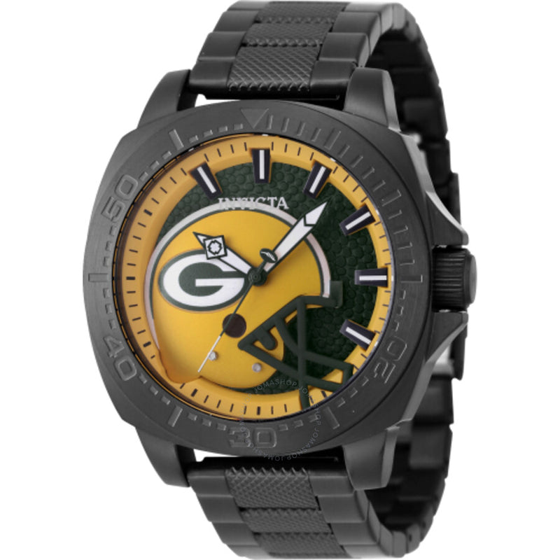 Invicta NFL Green Bay Packers Quartz Men's Watch 47887 - The Watches Men & Co