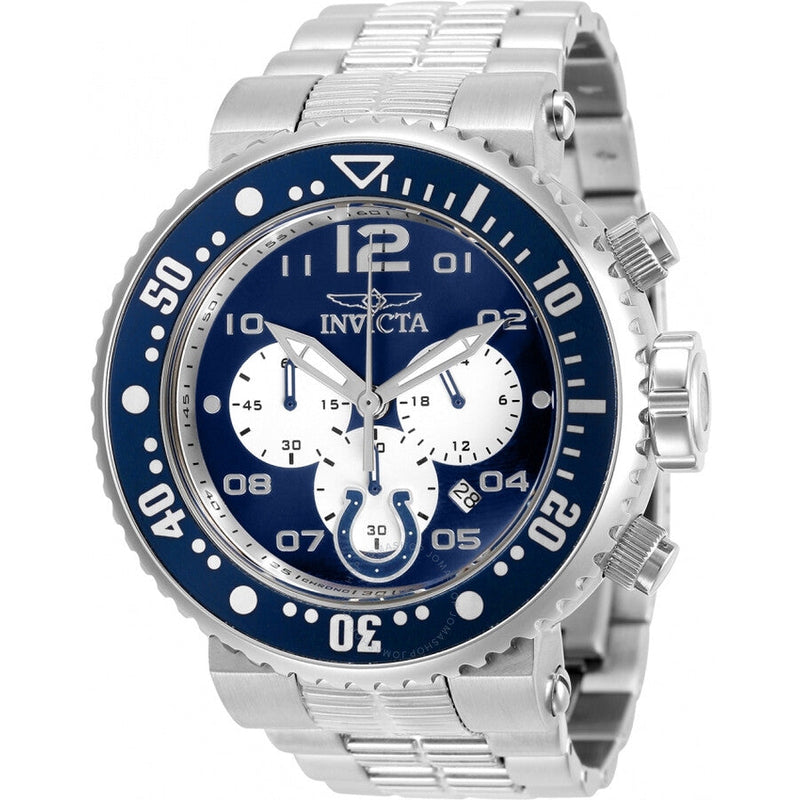 Invicta NFL Indianapolis Colts Chronograph Quartz Men's Watch 30268 - The Watches Men & Co