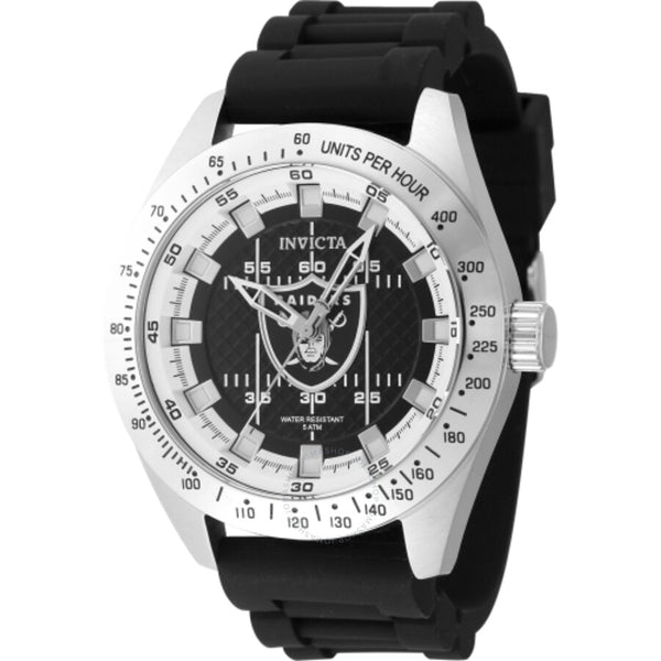 Invicta Nfl Las Vegas Raiders Quartz Men's Watch 47859 - The Watches Men & Co