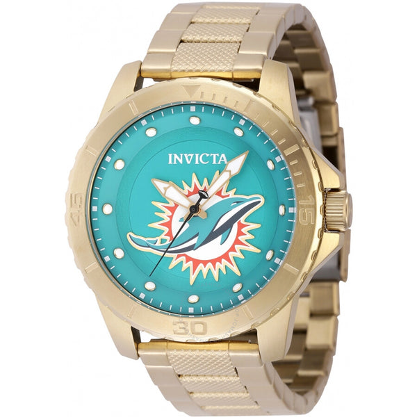 Invicta Nfl Miami Dolphins Quartz Men's Watch 48095 - The Watches Men & Co