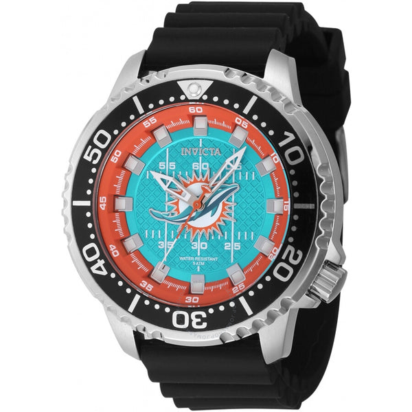 Invicta Nfl Miami Dolphins Quartz Men's Watch 48102 - The Watches Men & Co