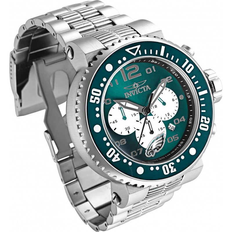 Invicta NFL Philadelphia Eagles Chronograph Quartz Men's Watch 30280 - The Watches Men & Co #2