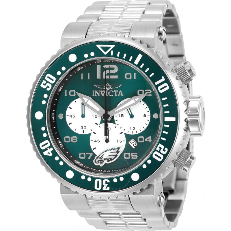 Invicta NFL Philadelphia Eagles Chronograph Quartz Men's Watch 30280 - The Watches Men & Co