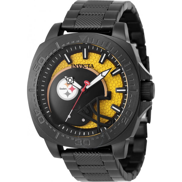 Invicta Nfl Pittsburgh Steelers Quartz Men's Watch 47868 - The Watches Men & Co