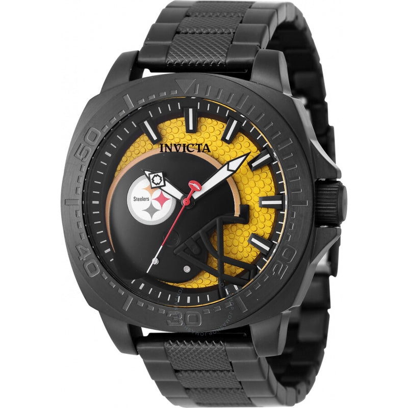 Invicta Nfl Pittsburgh Steelers Quartz Men's Watch 47868 - The Watches Men & Co