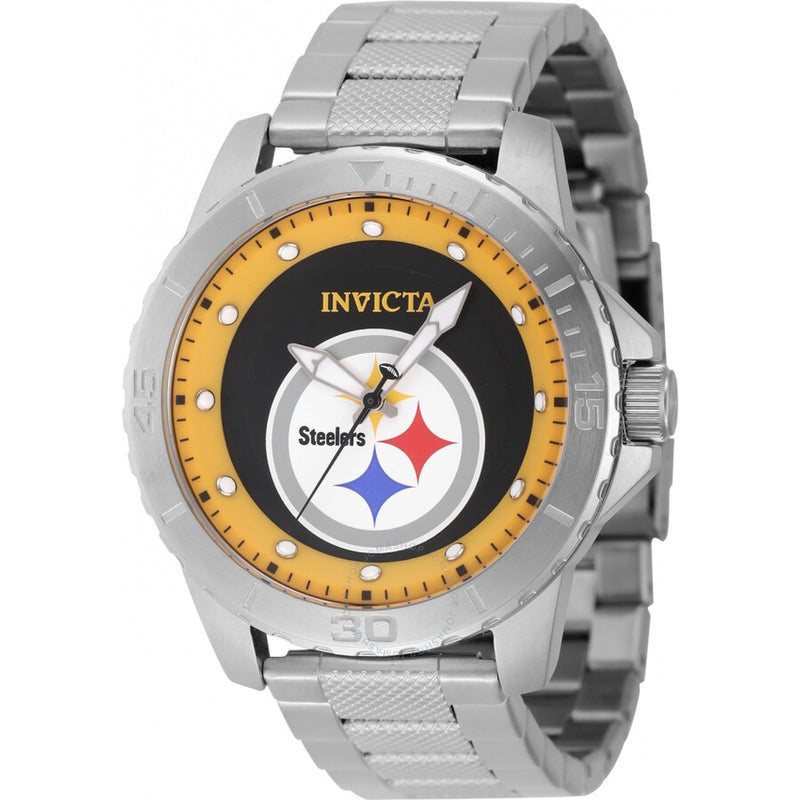 Invicta Nfl Pittsburgh Steelers Quartz Men's Watch 48084 - The Watches Men & Co
