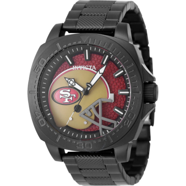 Invicta NFL San Francisco 49ers Quartz Men's Watch 47870 - The Watches Men & Co