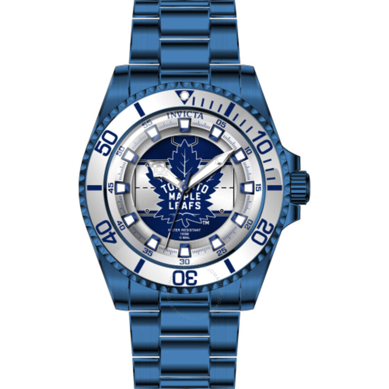 Invicta NHL Toronto Maple Leafs Quartz Blue Dial Ladies Watch 42210 - The Watches Men & Co #2