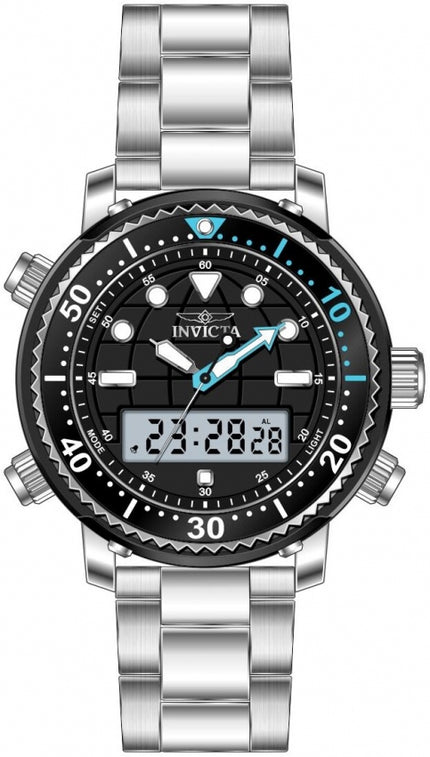 Invicta Pro Diver Alarm Chronograph Quartz Analog-Digital Men's Watch 48370 48370 - Image 2