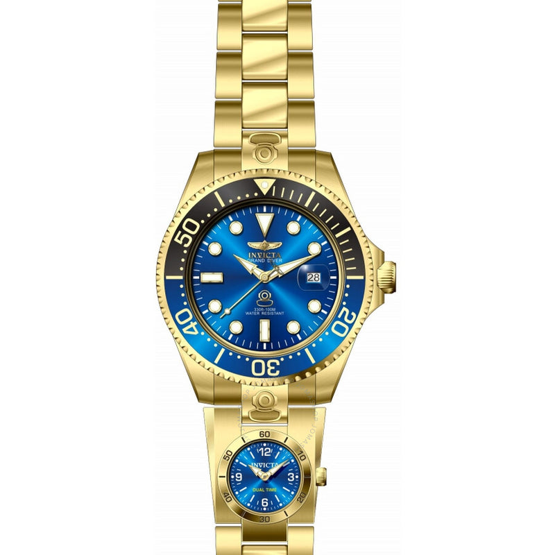 Invicta Pro Diver Automatic Blue Dial Batman Bezel Men's Watch 45819 - The Watches Men & Co #2