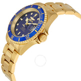 Invicta Pro Diver Automatic Blue Dial Yellow Gold-plated Men's Watch 8930OB - The Watches Men & Co #2