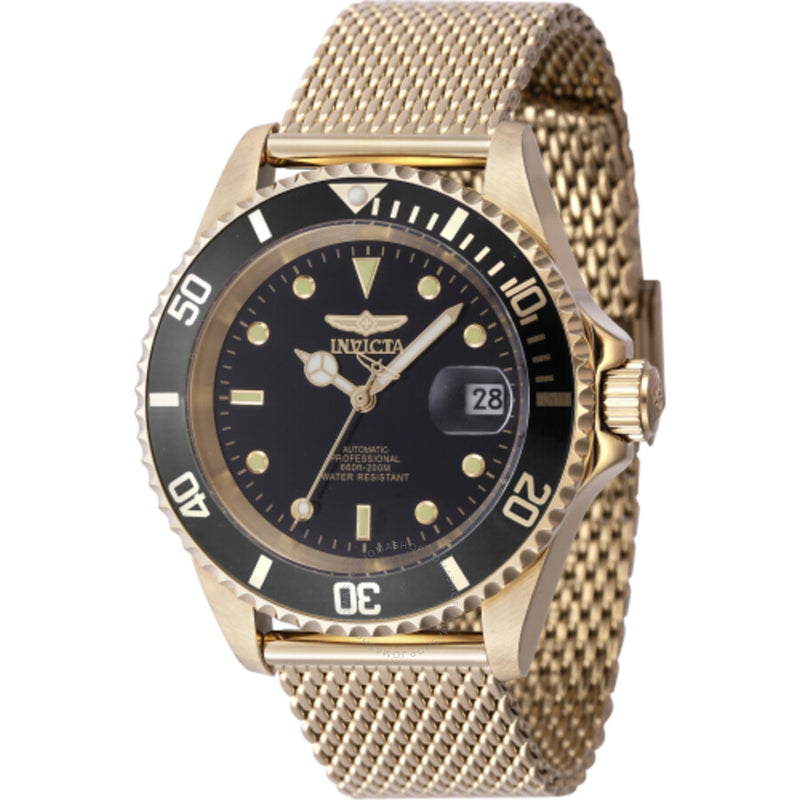 Invicta Pro Diver Automatic Date Black Dial Men's Watch 47722 - The Watches Men & Co