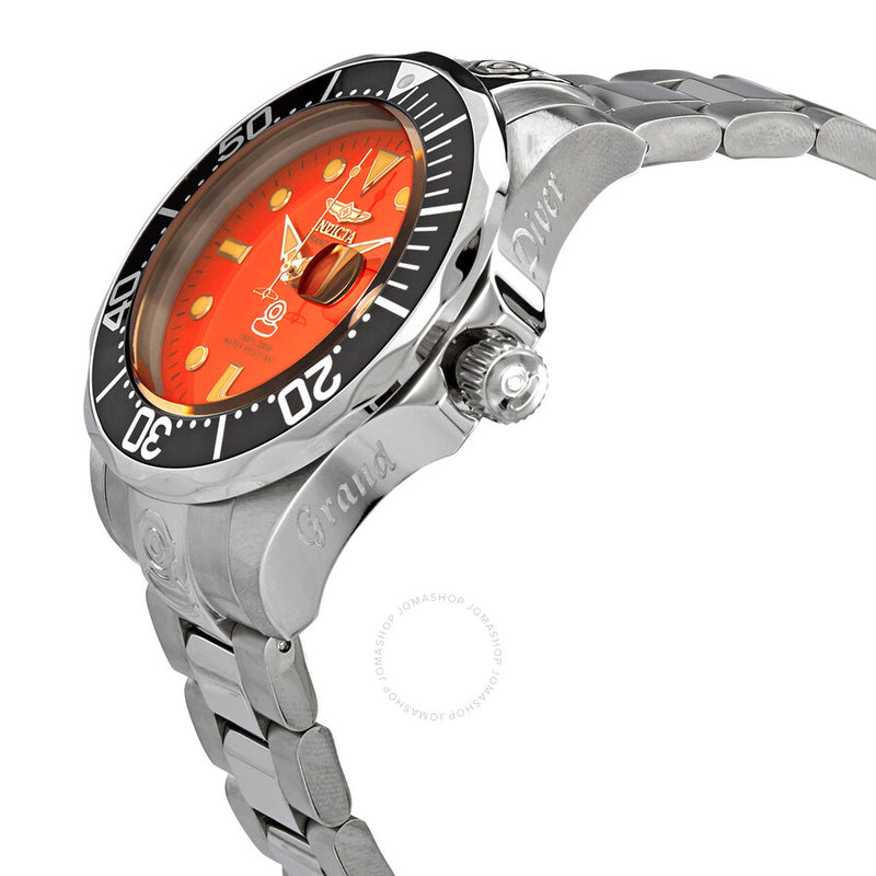 Invicta Pro Diver Automatic Orange Dial Men's Watch 4186 - The Watches Men & Co #2