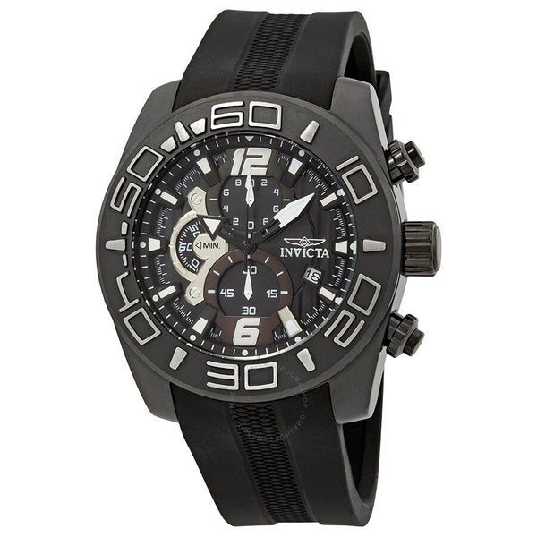 Invicta Pro Diver Chronograph Black Dial Men's Watch 24163 - The Watches Men & Co