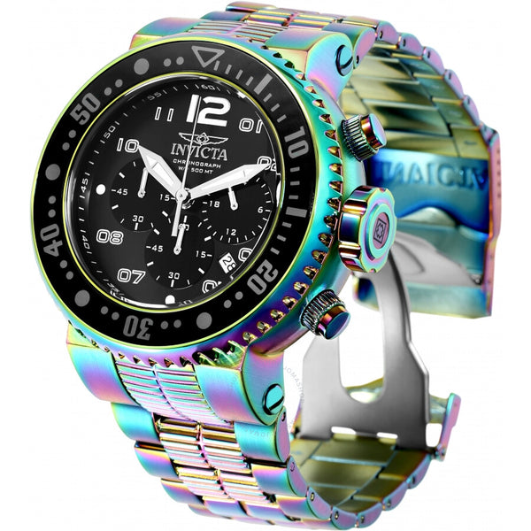 Invicta Pro Diver Chronograph Black Dial Men's Watch 25078 - The Watches Men & Co #2