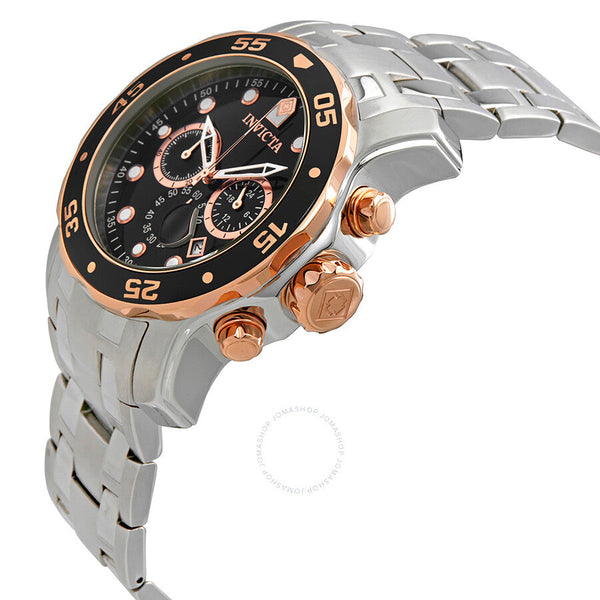 Invicta Pro Diver Chronograph Black Dial Men's Watch 80036 - The Watches Men & Co #2