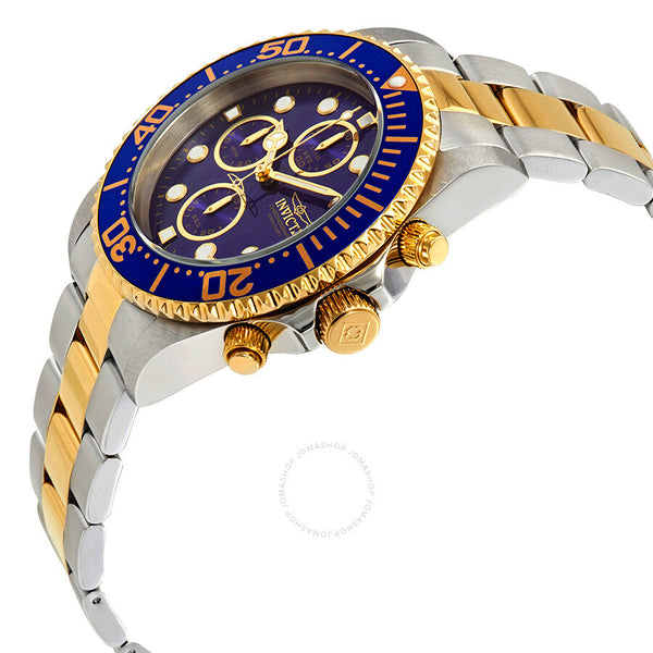 Invicta Pro Diver Chronograph Blue Dial Men's Watch 1773 - The Watches Men & Co #2