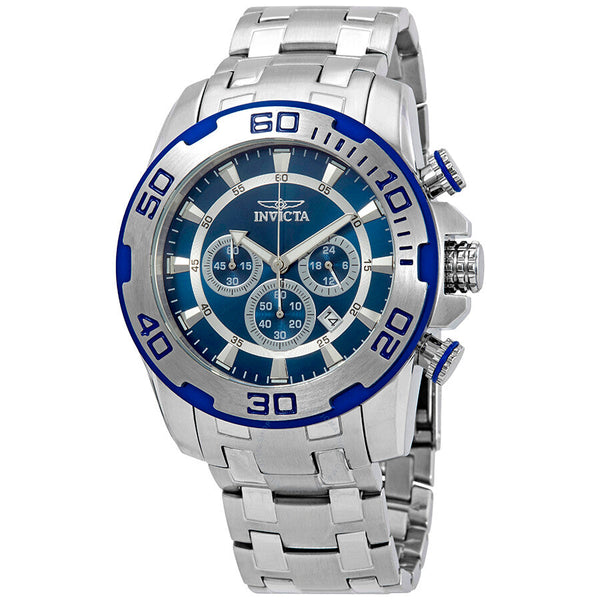 Invicta Pro Diver Chronograph Blue Dial Men's Watch 22319 - The Watches Men & Co