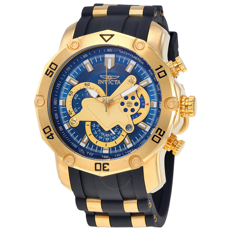 Invicta Pro Diver Chronograph Blue Dial Men's Watch 23426 - The Watches Men & Co