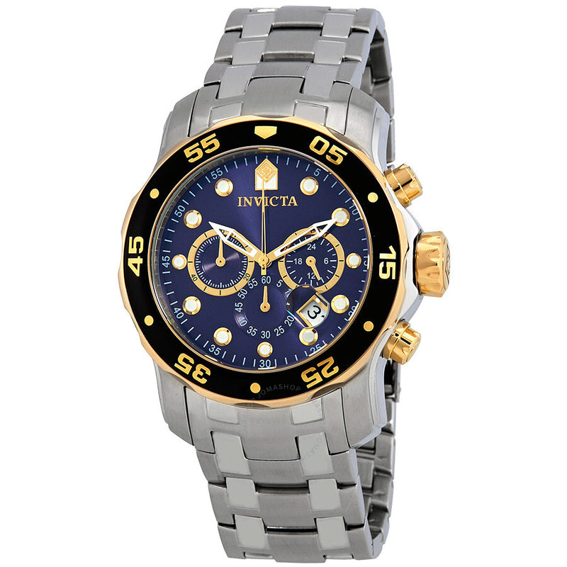 Invicta Pro Diver Chronograph Blue Dial Men's Watch 80041 - The Watches Men & Co