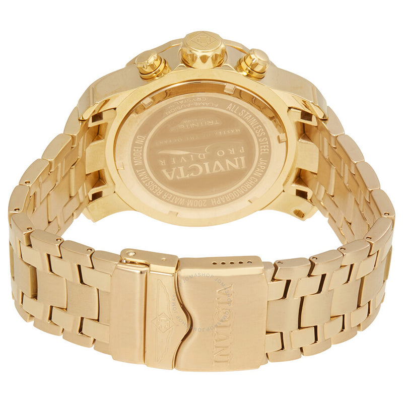 Invicta Pro Diver Chronograph Champagne Dial Men's Watch 80068 - The Watches Men & Co #3