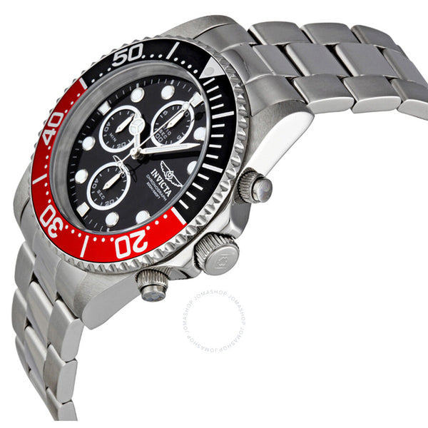 Invicta Pro Diver Chronograph Coke Bezel Men's Watch 1770 - The Watches Men & Co #2