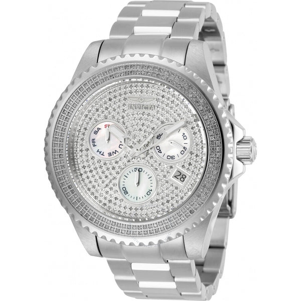 Invicta Pro Diver Chronograph Quartz 1.94 Ct Diamond Men's Watch 30330 - The Watches Men & Co