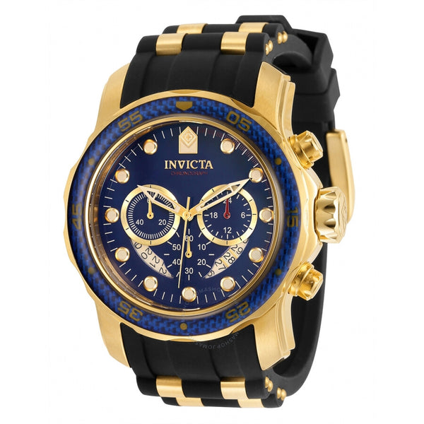 Invicta Pro Diver Chronograph Quartz Blue Dial Men's Watch 35416 - The Watches Men & Co