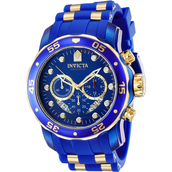 Invicta Pro Diver Chronograph Quartz Blue Dial Men's Watch 40934 - The Watches Men & Co