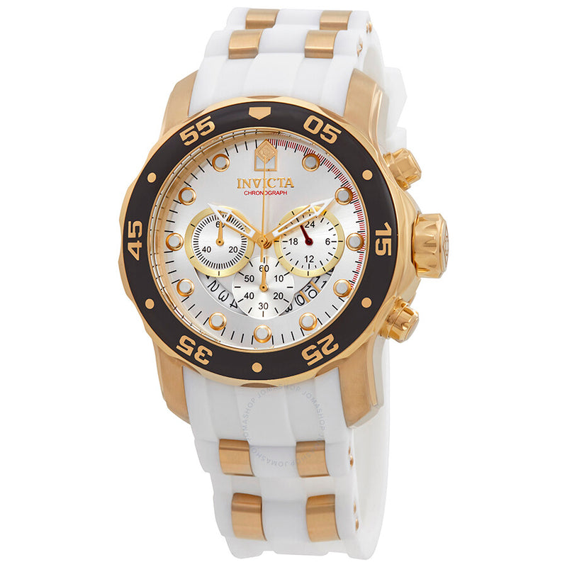 Invicta Pro Diver Chronograph Silver Dial Men's Watch 20292 - The Watches Men & Co