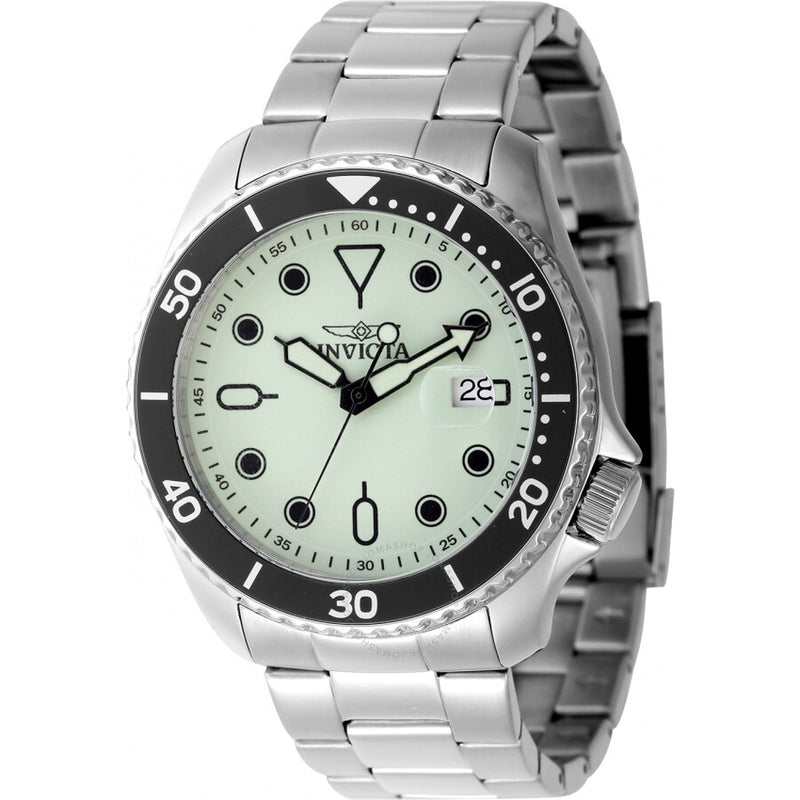 Invicta Pro Diver Date Luminous Green Dial Men's Watch 47305 - The Watches Men & Co