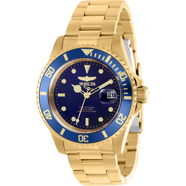 Invicta Pro Diver Date Quartz Blue Dial Men's Watch 37159 - The Watches Men & Co
