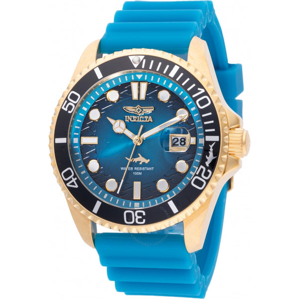 Invicta Pro Diver Date Quartz Blue Dial Men's Watch 47170 - The Watches Men & Co