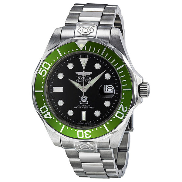 Invicta Pro Diver Grand Diver Black Dial Automatic Men's Watch 3047 - The Watches Men & Co