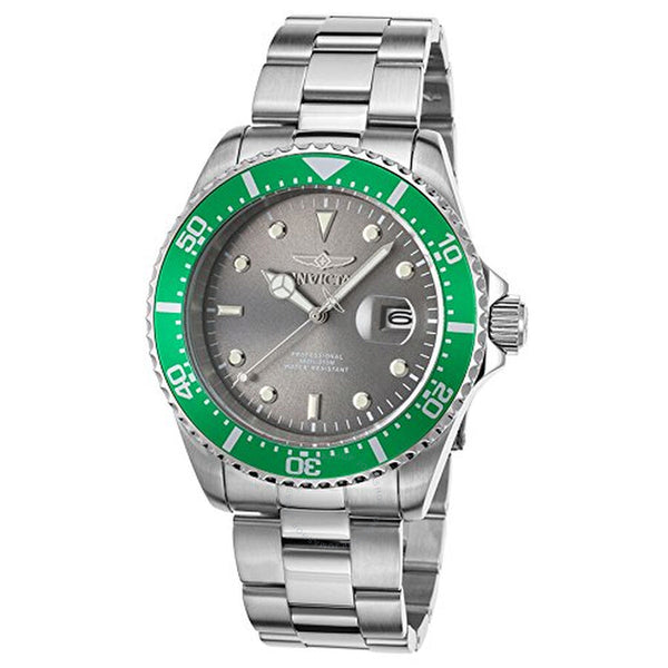 Invicta Pro Diver Grey Dial Stainless Steel Men's Watch 22021