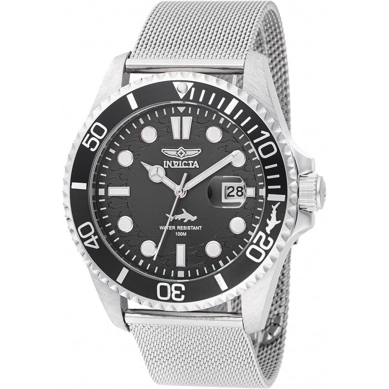 Invicta Pro Diver Quartz Black Dial Men's Watch 47172 - The Watches Men & Co